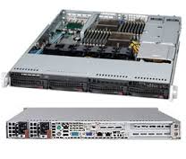 AS-1022G-URF, Серверная платформа Supermicro SERVER AS-1022G-URF (Black) (H8DGU-F, SC815TQ-R700UB) (Socket G34 Dual,AMD Opteron 6000 Series,SVGA,DVD,SATA RAID,4xHotSwap SATA,2xGbLAN,16xDDRIII DIMM (256Gb max),UIO System,1U Rackmount,7