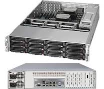 SSG-6027R-E1R12N, Серверная платформа Supermicro SUPERSTORAGE SERVER SSG-6027R-E1R12N (X9DRi-LN4F+, CSE-826BE16-R920LPB) (LGA2011 DUAL,C602,SVGA,SAS/SATA RAID,12x3.5'' HotSwap,4xGbLAN,24xDDRIII DIMM,2U rackmount,920W redundant)