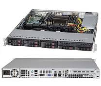 SYS-1017R-MTF, Серверная платформа Supermicro SYS-1017R-MTF; 1U, 330W; Single E5-2600/E5-1600, Socket R - s2011; Intel C602, UpTo 25 