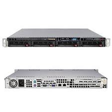 SYS-5016I-MRHF, Серверная платформа 1U RACKMOUNT BB BLACK 32GB DDR3 1X SATA 350W PFC LGA1156