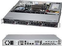 SYS-5018D-MTF, Серверная платформа SUPERMICRO Server Platform 1U SYS-5018D-MTF (1xS1150, iC224, 4xDDR3 UDIMM 1600MHz ECC, 4x3.5" HS Bays, Slim ODD bay, 4xSATA3, 2xSATA2, PCI-E 3.0 (x8)FH, 2GE, IPMI 2.0, 350W Gold, rail, incl. X10SLM-F, SC813MTQ-350CB) 