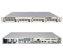 SYS-6014H-32, Серверная платформа Supermicro 1U RM BB Beige Xeon-DP CD FD 4HS Sas 2PCIE/2PCIX 16GB DDR2 500W