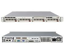 SYS-6015P-TB, Серверная платформа 1U RACKMOUNT BB 5000P BLACKFORD DP-XEON SATA 2PCIE/X 24GB FBD 560W 