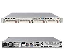 SYS-6015V-M3B, Серверная платформа Supermicro 1U MINI RACKMOUNT BB 5000V BLKFORD-VS BLACK DP-XN 4X SAS 16GB FBD PCIX 520W 