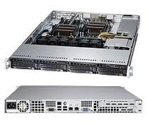 SYS-6017R-TDAF, Серверная платформа Supermicro SERVER SYS-6017R-TDAF (X9DRD-iF,CSE-815TQ-600CB) (LGA2011 DUAL,C602, SVGA,SATA RAID,4x3.5'' HotSwap,2xGbLAN,8xDDRIII DIMM,1U,rackmount,600W)