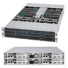 SYS-6026T-3RF, Серверная платформа Supermicro SYS-6026T-3RF; 2U, 2-Nehalem; 8x3.5" SAS/SATA, upto 96Gb DDR3-1333 ECC Reg, IPMI, 2x720W 