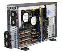 SYS-7047GR-TPRF, Серверная платформа Supermicro SERVER SYS-7047GR-TPRF (X9DRG-QF, CSE-747TPS-R1620BP) (LGA2011 DUAL,C602,SVGA,SATA RAID,8x3.5'' HotSwap,2xGbLAN,16xDDRIII DIMM,4U,Tower/rackmount,1620W redundant)