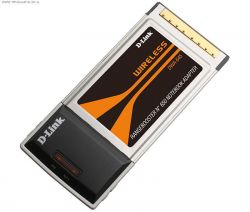 DWA-645/EU, 802.11n Wireless RangeBooster N Notebook CardBus Adapter (300Mbps, 2.4GHz, WEP,WPA & WPA2)