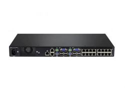 1754A2X, IBM Local 2x16 (KVM) Console Manager (LCM16), 16 enhanced KVM/ACT ports, one to 256 servers