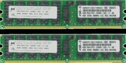 404122-B21, Память HP 404122-B21 8GB (2 x 4 GB 2RANK) PC2-3200R 400MHz DDR2 Option Kit