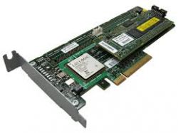 405160-B21, Контроллер HP 405160-B21 Smart Array P400/256Mb SAS RAID Int-2хSFF8484 (32-pin) 8xSAS/SATA RAID 6 U300 LP PCI-E8x Controller