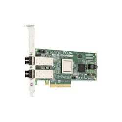 406-10469, Адаптер DELL Emulex LPe12002 Dual Port 8GB FC Host Bus Adapter, PCIe, Low Profile