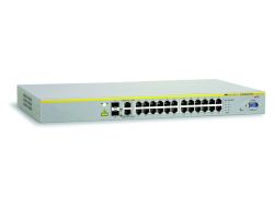 AT-8000S/24POE, Коммутатор Allied Telesis AT-8000S/24POE 24Port POE Stackable Managed 2*10/100/1000T/SFP Combo