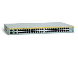 AT-8000S/48, Коммутатор Allied Telesis AT-8000S/48 48 x10/100TX + 2x10/100/1000T or SFP, managed L2 Stackable up to 6 units 19" rackmount hardware included