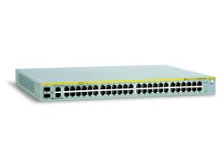 AT-8000S/48POE, Коммутатор Allied Telesis AT-8000S/48POE 48Port Stackable Managed 2*10/100/1000T/SFP Combo