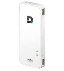 DIR-510L, Роутер D-Link DIR-510L 802.11 a/b/g/n/ac Wireless LAN, up to 750 Mbps Built-in 4000 mAh Li-ion rechargeable battery