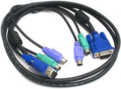 DKVM-CB15, D-Link DKVM-CB15, Cable for DKVM Products, PS/2 keyboard cable, PS/2 mouse cable, Monitor cable, 1.5m