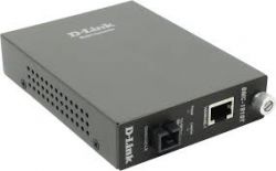 DMC-1910T/A9A, Конвертер D-Link DMC-1910T/A9A 1000Base-T to 1000Base-LX (up to 15 km, SC) Single Fiber Bi-Direction Media Converter. Transmitting and Receiving wavelength: TX 1550nm; RX 1310nm