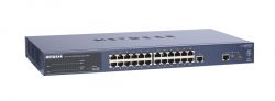 FS726T-100EUS, NETGEAR Managed Smart-switch with 24FE+1GE+1SFP(Combo) ports