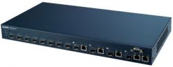 GS-3012F EE, ZyXEL 12-портовый управляемый коммутатор L2+ Gigabit Ethernet с 12 SFP-слотами из которых 4 совмещены с разъемами RJ-45
