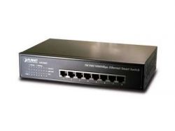 GSD-800S,8-Port Smart 1000Base-T Copper Gigabit Ethernet Switch (VLAN, Trunk)