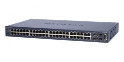 GSM7248-200EUS, NETGEAR Managed L2 switch with CLI and 44GE+4SFP(Combo) ports with static routing