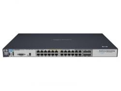 J8692A, Коммутатор HP J8692A 3500-24G-PoE yl Switch (20x10/100/1000POE+4x10/100/1000POE or 4xSFP  opt.4x10Gbit uplinks  managed  layer 3/4 router IEEE 802.3af stackable 19")