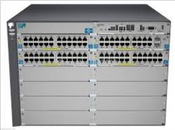 J8698A, Коммутатор HP J8698A HP E5412zl 12-slot chassis (Managed, L3/4 router, Stackable 19", without power supply(up to 4 support))