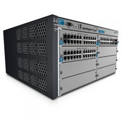 J9030A, Коммутатор HP J9030A E4208vl-72GS 8-slot chassis (Managed L3 static router 5 open slots + 2х J8768A + 1х J9033A Mod. Stackable 19")
