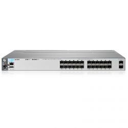 J9584A, Коммутатор HP J9584A 3800-24SFP-2SFP+ Switch (24x100/1000 SFP + 2x1G/10G SFP+ 2 module slots Managed L3 Stacking 2 p/s slots 1 p/s included 19')
