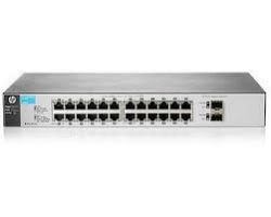 J9803A, Коммутатор HP J9803A 1810-24G Switch (24 ports 10/100/1000 + 2 SFP WEB-managed fanless 19') (repl. for J9450A)