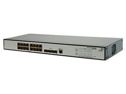 JE005A, Коммутатор HP JE005A 1910-16G Switch (16x10/100/1000 RJ-45 + 4xSFP Web SNMP L3 static single IP management up to 32 units 19')
