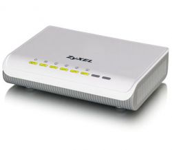 PLA470 EE, ZyXEL Powerline-адаптер HomePlug AV с 4-портовым коммутатором Ethernet