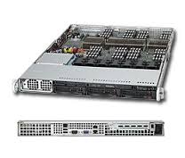 SYS-8016B-6F, Серверная платформа Supermicro SYS-8016B-6F - 1U, 4xLGA1567, i7500, 32xDDR3, 3xSAS/Sata 3.5", 8xSAS RAID, 6xSATA RAID, DVD, VGA, IPMI, 1400w 
