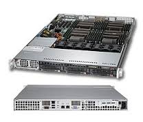 SYS-8017R-7FT+, Серверная платформа Supermicro SERVER SYS-8017R-7FT+ (X9QR7-TF+, CSE-818A-1K43LPB) (LGA2011 QUAD,C602,SVGA,SAS2/SATA Raid,3x3.5'' HotSwap,2x10Gbase-T,32xDDRIII DIMM,1U rackmount,1400W redundant)