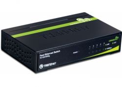 TE100-S50G, TRENDnet TE100-S50g 5-портовый гигабитный коммутатор с технологией GREENnet