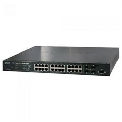 WGS3-24000,24-Port Gigabit with 4-Port SFP Layer 3 Advanced Ethernet Switch 