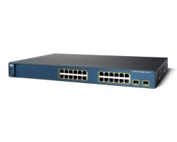 WS-3560-24TS-S-OEM, Коммутатор Cisco WS-3560-24TS-S-OEM 24 Ethernet 10/100 ports and 2 SFP-based Gigabit Ethernet ports 1RU fixed-configuration, multilayer switch
