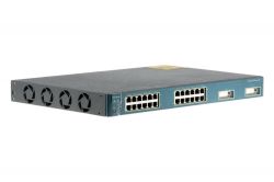 WS-C3524-PWR-XL-EN, Коммутатор Cisco WS-C3524-PWR-XL-EN Layer2, 24 порта 10/100Base-TX с поддержкой PoE и 2 порта 1000BaseX.