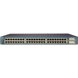 WS-C3550-48=, Коммутатор Cisco WS-C3550-48= Catalyst 3550-48 48 port 10/100 2 Gigabit Ethernet slots (Gigastack 1000Base-T SX LX/LH ZX) Каскадируемый многоуровневый