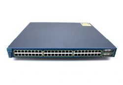 WS-C3550-48-SMI=, Коммутатор Cisco WS-C3550-48-SMI 48-10/100 and 2 GBIC ports: Std Multilayer SW Image