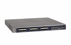 XSM7224S-100EUS, NETGEAR Managed L2 switch with CLI, 20xSFP+(10G)+4x10GBaseT(Combo) ports, stackable, with optional spare PSU and L3 feature set update