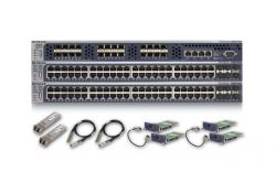 XSM96GSKT-100EUS, NETGEAR 96 ports kit, including XSM7224S, 2 GSM7328Sv2 switches, 2 AX742 modules, 2 AXC763 cables and 2 SFP+ optical modules AXM763