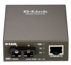 DMC-F60SC/A1A, D-Link DMC-F60SC, Fast Ethernet Twisted-pair to Fast Ethernet Single-mode Fiber (60km, SC) Media Converter