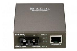 DMC-F20SC-BXU, D-LINK DMC-F20SC-BXU Медиа-конвертер 100BaseTX в 100BaseFX,  SM, 20km, LC, TX 1310nm, RX 1550nm