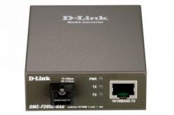 DMC-F20SC-BXD/A1A, Fast Ethernet Twisted-pair to Fast Ethernet Single-mode Fiber (20km, SC, TX 1550nm, RX 1310nm) Media Converter Module