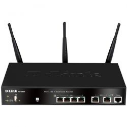 DSR-500N/RU, Wireless VPN Firewall 2 10/100/1000Base-TX WAN Ports, 4 10/100/1000Base-TX LAN Ports