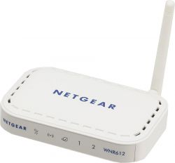 WNR612-300RUS, NETGEAR Wireless Router 150 Mbps, 1xWAN and 2xLAN 10/100 Mbps, external antenna, supports IPTV and L2TP