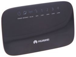 53031821, Маршрутизатор Huawei 53031821 HG231f 1 Ethernet Uplink 4 LAN 802.11b/g/n Front deep Coffee Back White ErP5