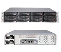 SSG-6027R-E1R12L, Серверная платформа Supermicro SuperStorage Server 6027R-E1R12L - Server - rack-mountable - 2U - 2-way - RAM 0 MB - SATA/SAS - hot-swap 3.5" - no HDD - G200eW - Gigabit LAN - Monitor : none. 